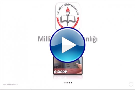 2019 Elektronik Ehliyet Sınavı e sınav Nasıl Yapılır MEB Uygulama Videosu